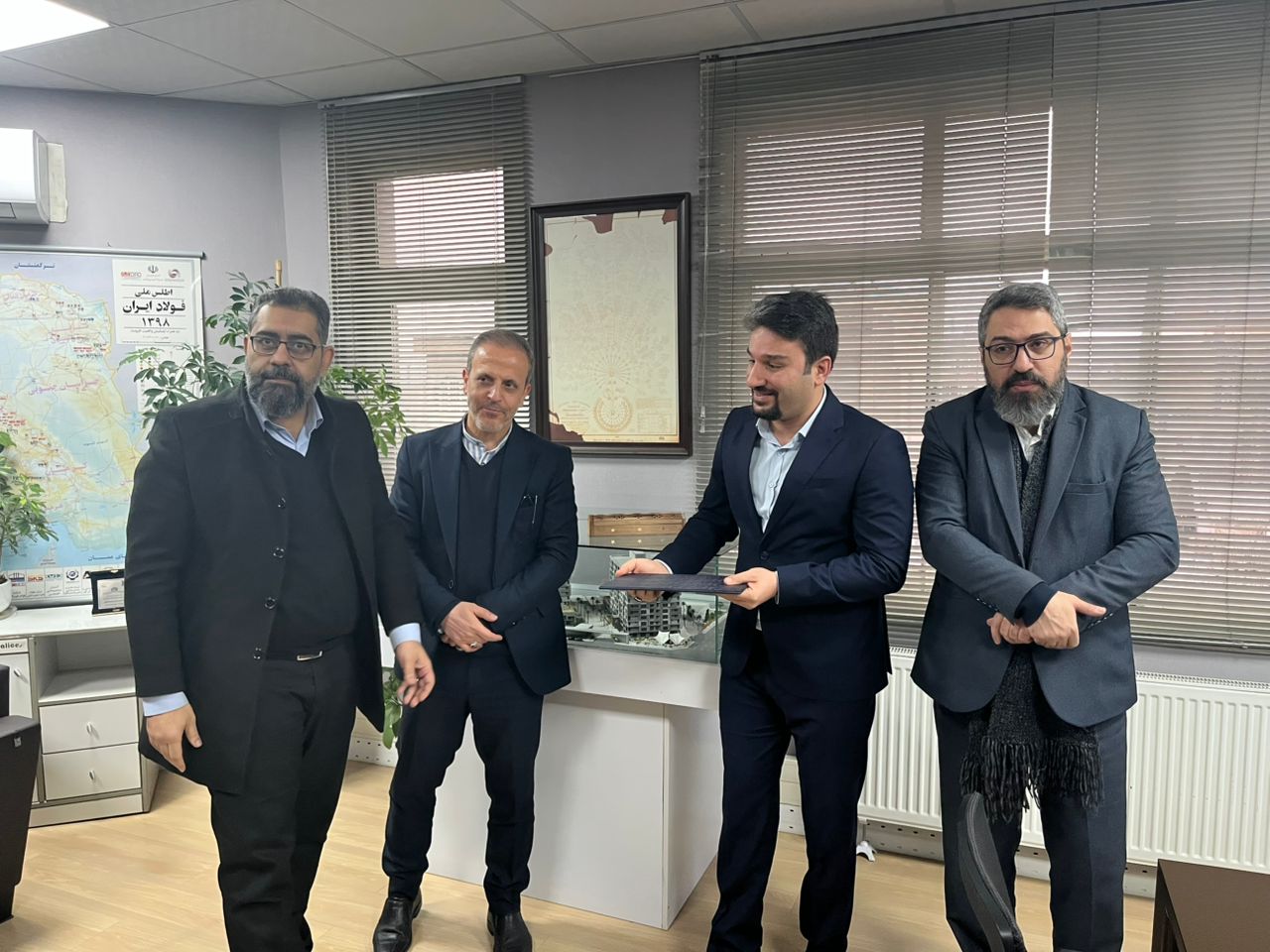 مراسم معارفه مدیرعامل جدید شرکت