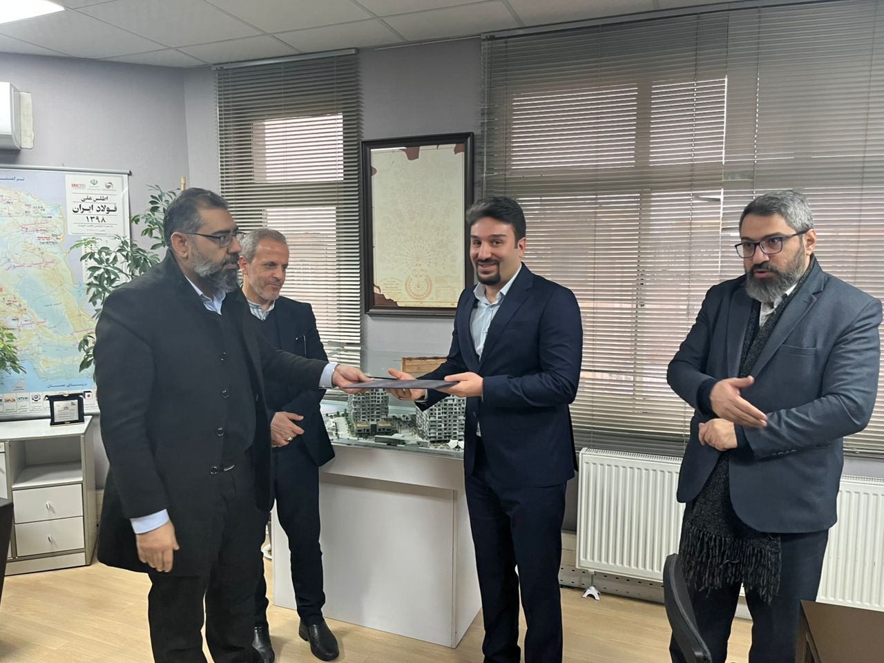 مراسم معارفه مدیرعامل جدید شرکت