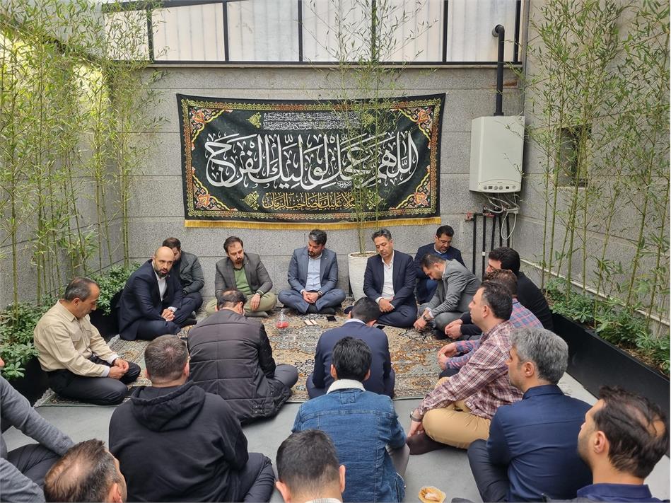 برگزاری جشن میلاد حضرت مهدی (عج) در شرکت ملی مسکن و صنایع ساختمانی